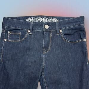 EXPRESS Women’s 2 MID RISE JEAN LEGGING Blue Jeans